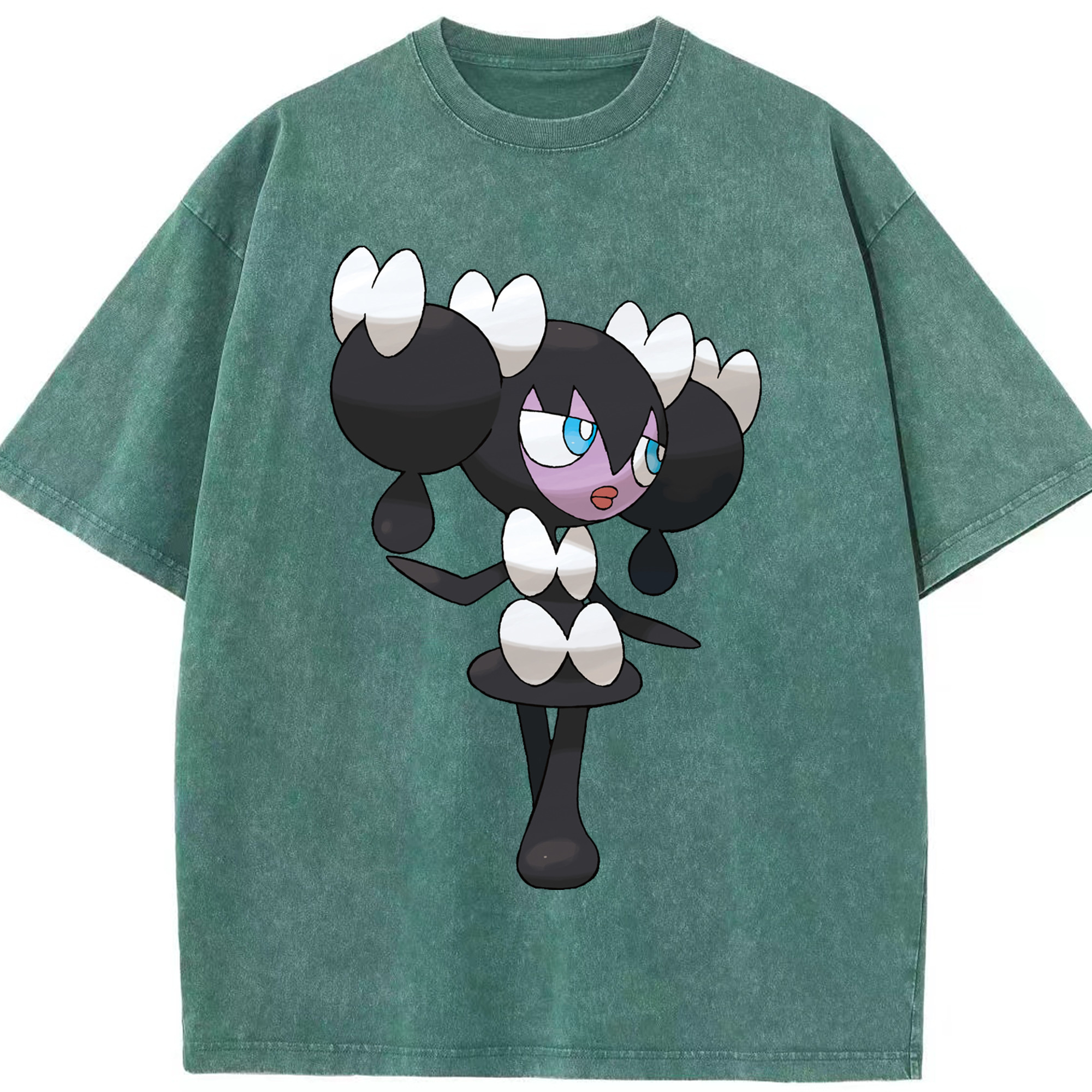 （画像用） ポケットモンスター Pokémon 綿100% ヴィンテージ風 半袖Tシャツ（フロントプリント）